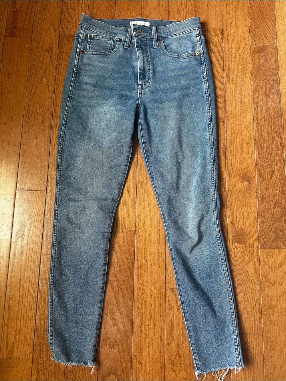 Madewell Light Blue Skinny High-Rise Jeans